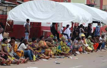 Patiently Waiting To Vote In Edo
