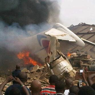 Dana Airplane Crashes In Lagos