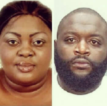 Actress Eniola Badmus and Rick Ross