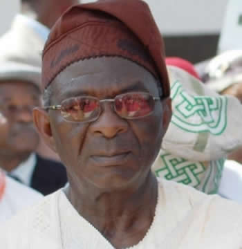Governor Fashola's Father Pa Ademola Fashola