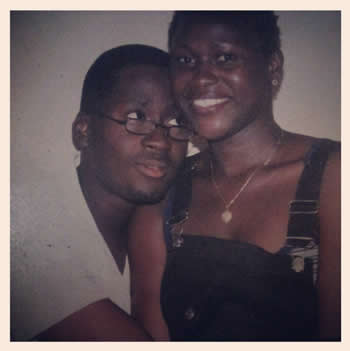 Desmond Elliot and Uche Jombo