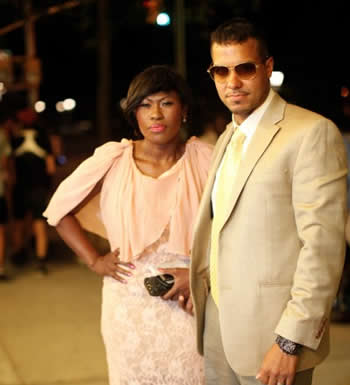 Uche Jombo and Her Husband